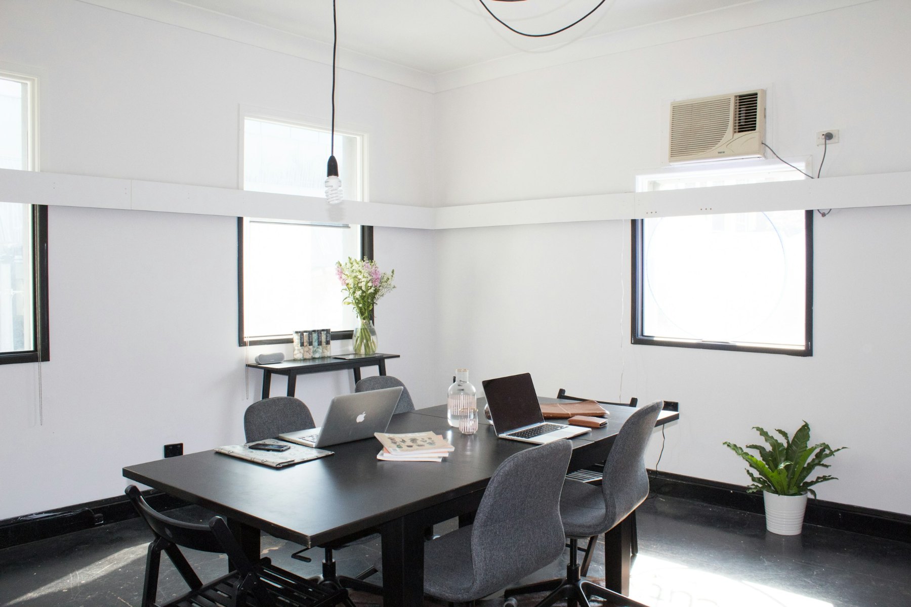 Bright office interior